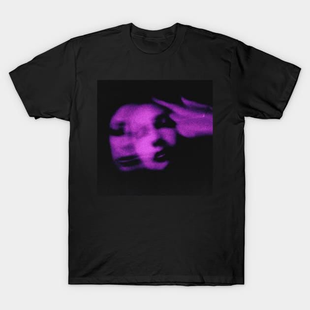 "Dissonance" Purple Self-Portrait 2021 // @filthywitch T-Shirt by filthywitch